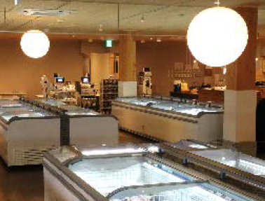 厨房・店内の衛生管理には電解水を使用します。