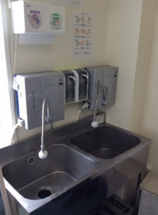 ＠除菌を２台設置