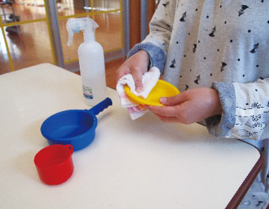 清掃・除菌状況