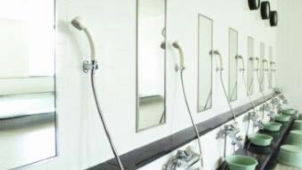 電解水での清掃