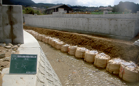 筑紫野古賀線下部工事