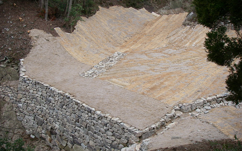 特別史跡大野城跡大石垣地区