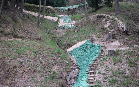 特別史跡大野城跡百間垣地区