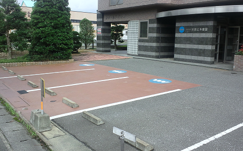 本社お客様駐車場SREM施工