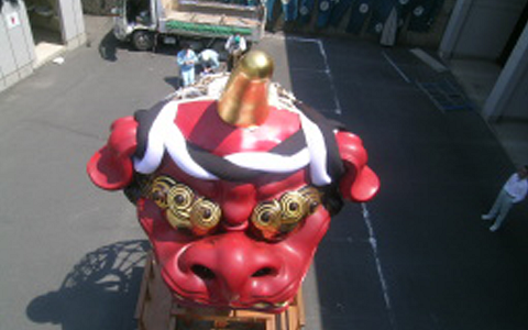 唐津　曳山　作図用調査測量