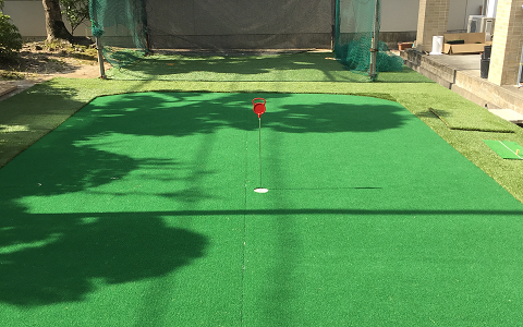 太宰府市トース土人工芝化