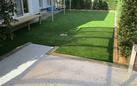 筑紫野市トース土人工芝化