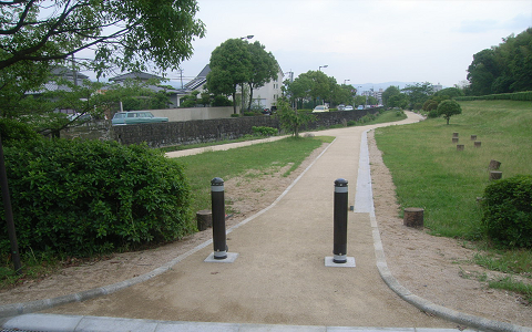 太宰府市蔵司園路トース土舗装工事