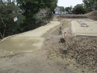 特別史跡大野城跡増長天地区整備工事