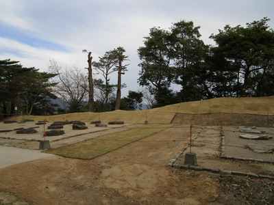 特別史跡大野城跡増長天地区整備工事
