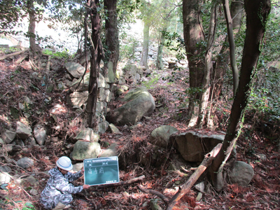 特別史跡基肄城跡水門跡災害復旧工事