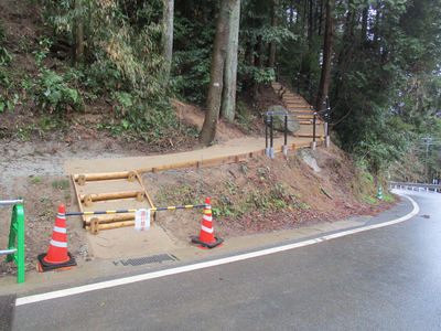 特別史跡基肄城跡水門跡災害復旧工事